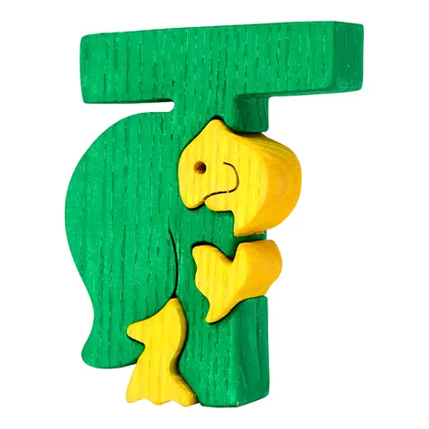 Fauna Alphabet Buchstabe T Schildkröte / ab 3 Jahren