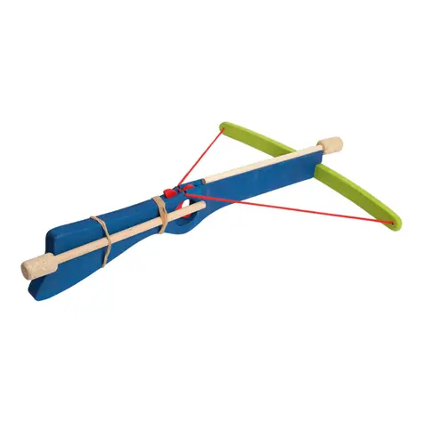 Fauna Holzarmbrust klein blau / ab 4 Jahren