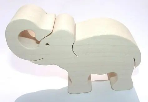 Fauna Holztier Elefant / ab 3 Jahren
