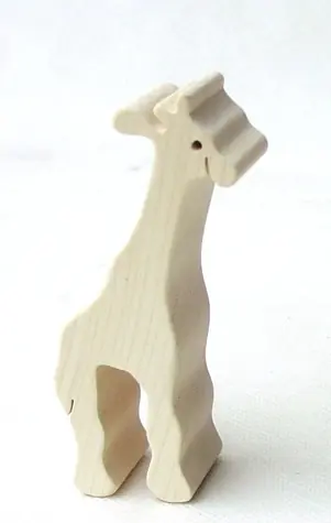 Fauna Holztier Giraffe / ab 3 Jahren