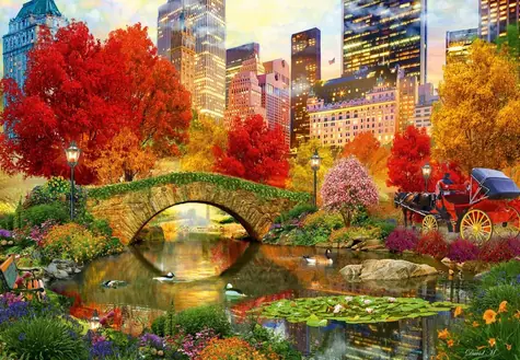 BlueBird Puzzle Central Park NYC / 1000 Teile / ab 14 Jahren