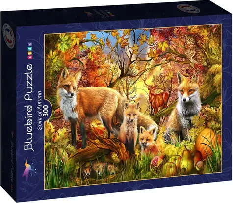 BlueBird Puzzle „Herbstzauber“ / 300 Teile / ab 9 Jahren