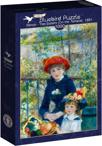 BlueBird Puzzle Zwei Schwestern auf der Terrasse / 1000 Teile / ab 14 Jahren