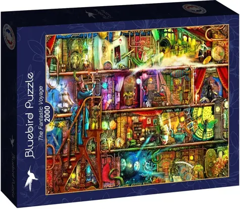 BlueBird Puzzle Fantastische Reise / 2000 Teile / ab 14 Jahren