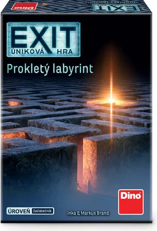 Dino EXIT Escape Game: Verfluchtes Labyrinth / für 1-4 Spieler / Spieldauer: 90 Minuten / ab 10 Jahren