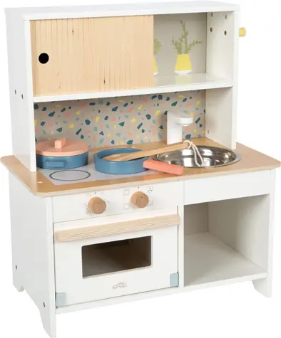 Small Foot Küche aus Holz, Terrazzo
