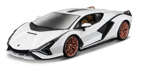 Bburago Lamborghini Sián FKP 37 weiß 1:18 / ab 3 Jahren
