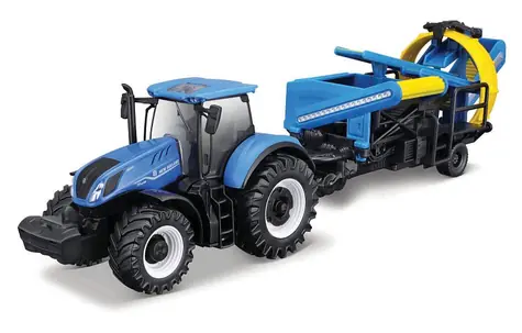 Bburago FARMLAND Traktor New Holland T7.315 HD mit Grubber / 10 cm / ab 3 Jahren