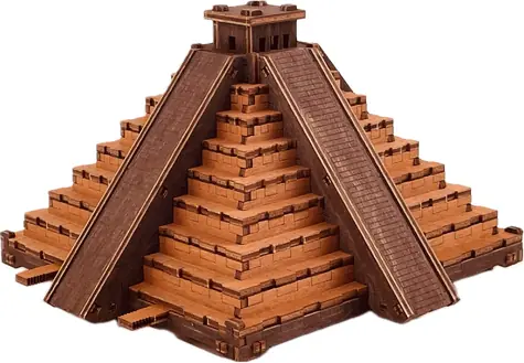 Wooden City 3D-Holzpuzzle-Escape-Room: Maya-Pyramide, 184 Teile / ab 15 Jahren