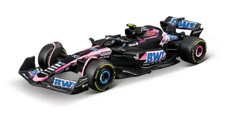 Bburago RACE Formula F1 Team Alpine A524 (2024) #10 Pierre Gasly / 1:43 / ab 3 Jahren