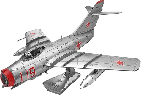 Metal Earth 3D-Puzzle MiG-15-Jäger / 68 Teile / ab 14 Jahren