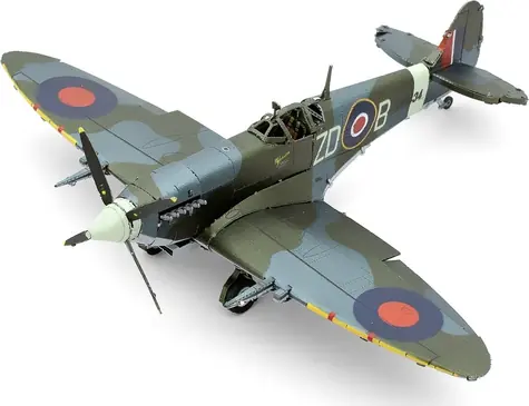Metal Earth 3D-Puzzle Supermarine Spitfire / 54 Teile / ab 14 Jahren