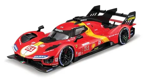 Bburago Kit Ferrari 499P - 24h Le Mans Rot / 1:24 / ab 14 Jahren