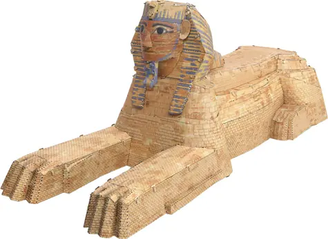 Metal Earth 3D-Puzzle Große Sphinx von Gizeh / 66 Teile / ab 14 Jahren