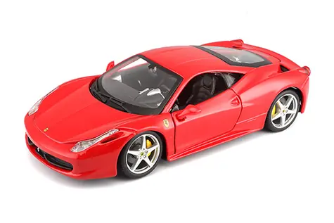 Bburago RACE+PLAY Ferrari 458 Italia rot / 1:24 / ab 3 Jahren