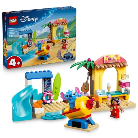 LEGO® Disney™ 43280 Lilo & Stitch Strandspaß / Anzahl der Teile: 113 / ab 4 Jahren