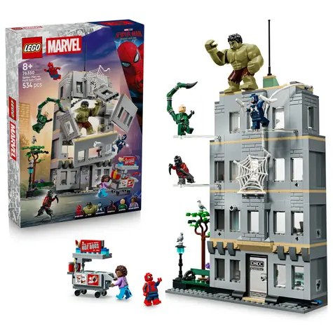 LEGO® MARVEL 76350 Epischer Showdown: Spider-Man gegen Hulk / Anzahl der Teile: 534 / ab 8 Jahren
