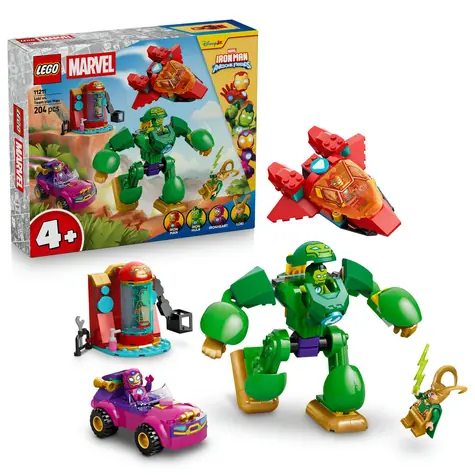 LEGO® MARVEL 11211 Loki gegen Iron Mans Team / Anzahl der Teile: 204 / ab 4 Jahren