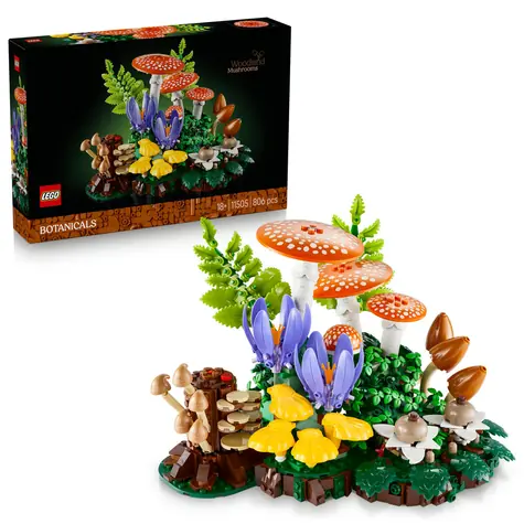 LEGO® Botanicals 11505 Waldpilze / Anzahl der Teile: 806 / ab 18 Jahren