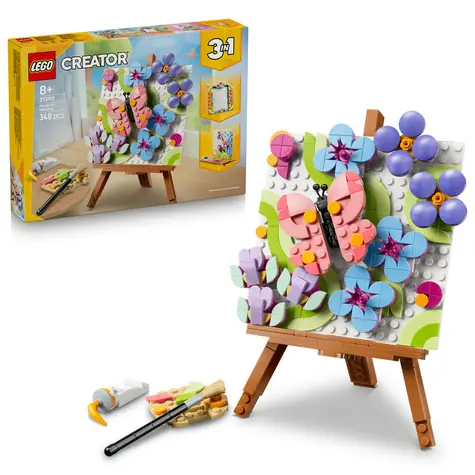 LEGO® Creator 3-in-1 Blumenbild 31390 / Anzahl der Teile: 348 / ab 8 Jahren