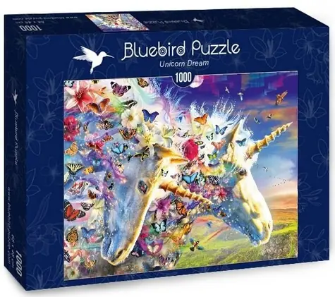 BlueBird Puzzle Einhorntraum / 1000 Teile / ab 14 Jahren