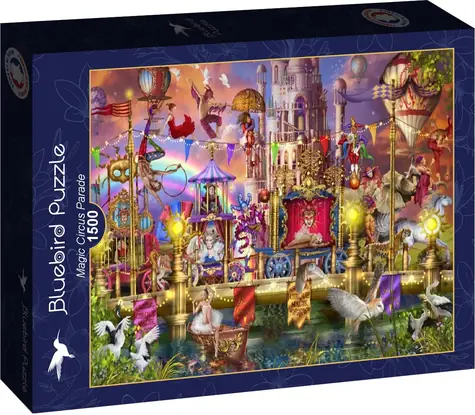 BlueBird Puzzle Zauberzirkusshow / 1500 Teile / ab 14 Jahren