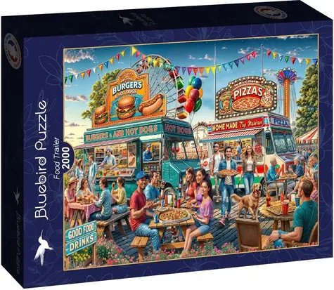 BlueBird Puzzle Mobile Snack Bar / 2000 Teile / ab 14 Jahren