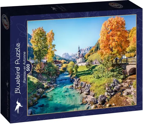 BlueBird Puzzle Herbst in Ramsau / 500 Teile / ab 12 Jahren