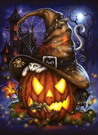 COBBLE HILL Puzzle Spooktacular / 1000 Teile / ab 14 Jahren