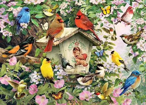 COBBLE HILL Puzzle Sommervilla / 1000 Teile / ab 14 Jahren