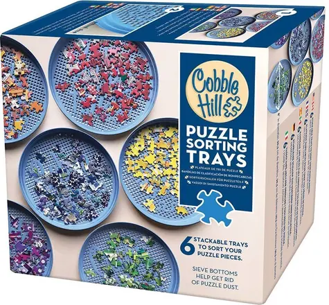 Kopfsteinpflasterhügel Puzzle-Sortierer