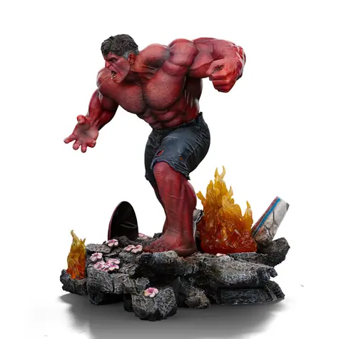 Iron Studios Red Hulk - Captain America: Schöne neue WORLD - Maßstab 1:10