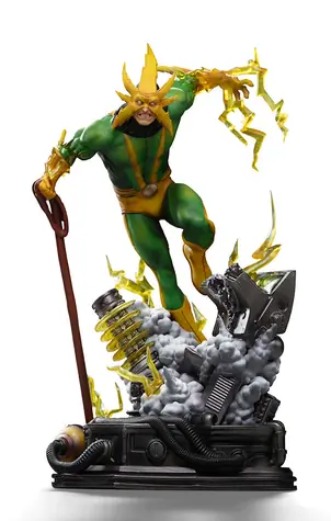 Iron Studios Electro - Spider-Man vs. Schurken Diorama - BDS Art Scale 1/10