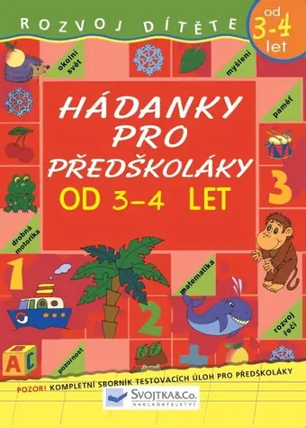 Svojtka & Co. Puzzles für Vorschulkinder von 3-4 Jahren / ab 3 Jahren