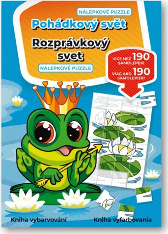 Svojtka & Co. Sticker-Puzzle Märchenwelt / ab 3 Jahren