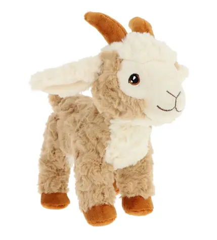 Keel Toys SE3696 Keeleco Zwergziege - Öko-Plüschtier 20 cm