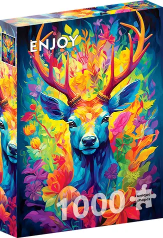 ENJOY Puzzle Royal Deer / 1000 Teile / ab 14 Jahren