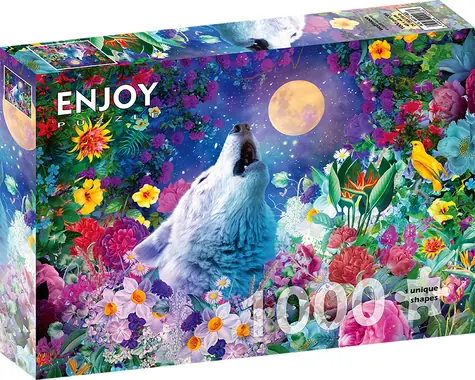 ENJOY Puzzle Wolf Moon / 1000 Teile / ab 14 Jahren