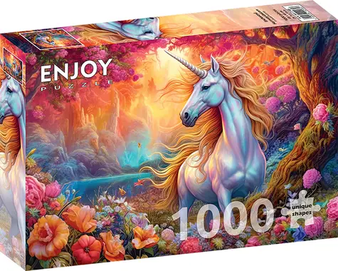 ENJOY Puzzle Magisches Einhorn / 1000 Teile / ab 14 Jahren