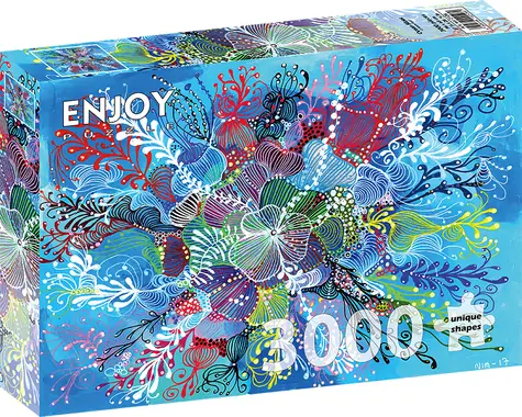 ENJOY Puzzle Ocean Blues / 3000 Teile / ab 14 Jahren