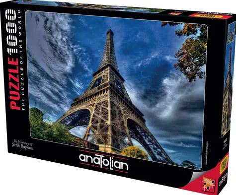 ANATOLISCHES Puzzle Eiffelturm, Paris / 1000 Teile / ab 12 Jahren