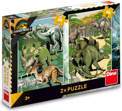 Dino Jurassic World / 24+48 Teile / ab 4 Jahren