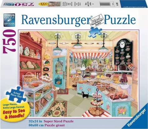 Ravensburger Puzzle Bäckerei an der Ecke XL / 750 Teile / ab 12 Jahren