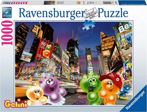 Ravensburger Puzzle Gelini am Times Square / 1000 Teile / ab 14 Jahren