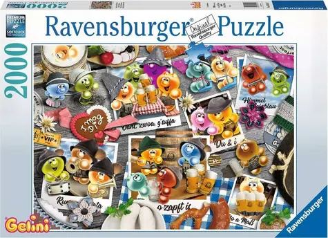 Ravensburger Puzzle Gelini auf dem Oktoberfest / 2000 Teile / ab 14 Jahren