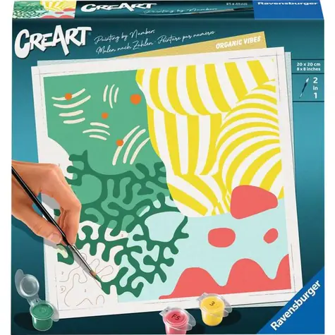 Ravensburger CreArt Organic Vibrations - Malen nach Zahlen / ab 12 Jahren