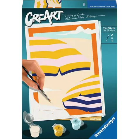 Ravensburger CreArt Sunny Times - Malen nach Zahlen / ab 12 Jahren