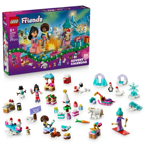 LEGO® Friends 42698 Adventskalender 2026 / Anzahl der Teile: 211 / ab 6 Jahren
