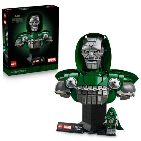 LEGO® MARVEL 76345 Doctor Doom Büste / Anzahl der Teile: 379 / ab 18 Jahren