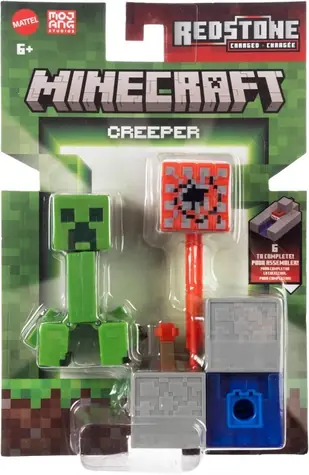Mattel Figur Minecraft Creeper JJR92 / 8 cm / ab 6 Jahren